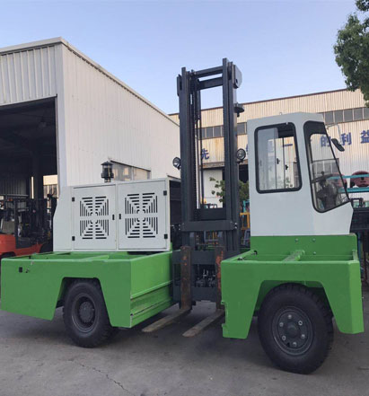 four wheels electric sideload forklift fds30 fds50 fds60 fds100