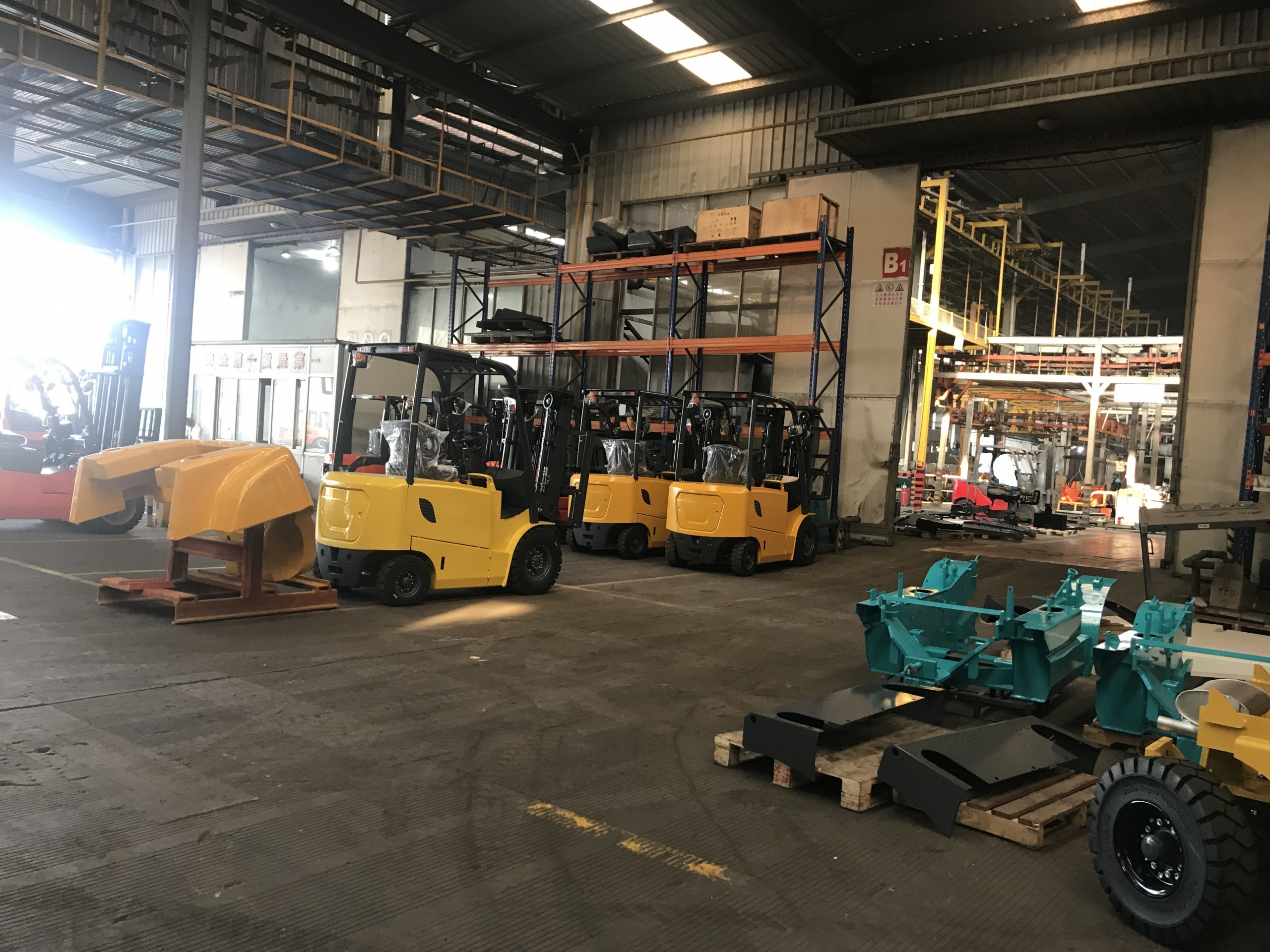 forklift workshop