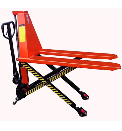 high lift hand pallet truck jf detail pic