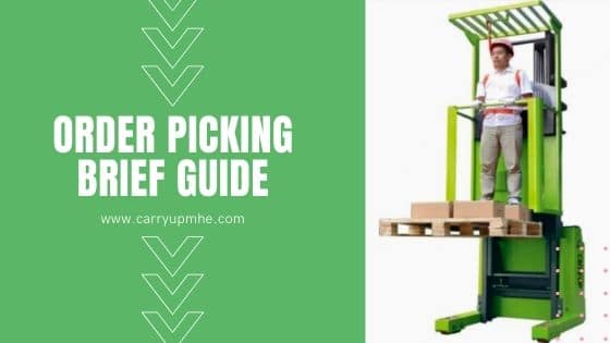 Order picking guide